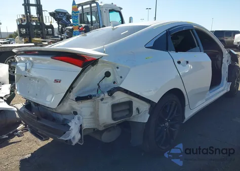 2020 Honda Civic Si Sedan z USA, uszkodzony, nr VIN 2HGFC1E51LH702180